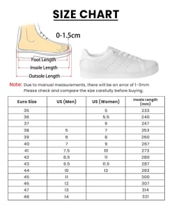Low top sneakers Size
