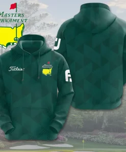 3D Golf Hoodie Titleist Masters Tournament DarkGreen 2