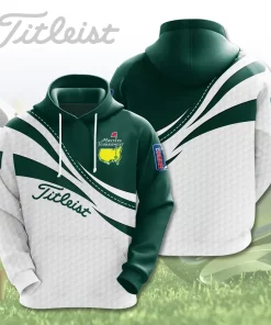 3d golf hoodie titleist masters tournament darkgreen white 3
