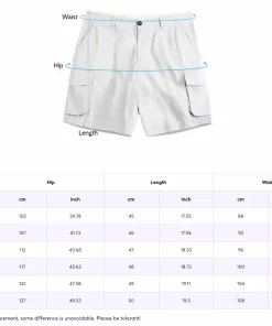 Cargo Shorts size