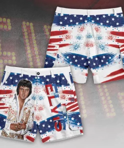 Elvis Presley 3d Cargo Shorts
