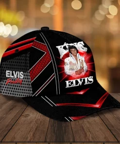 elvis presley 3d cap headwear 2