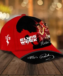 elvis week 2025 cap hawaiian vibes rock 2