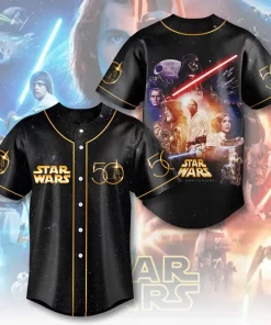star wars a new hope black gold jersey 3