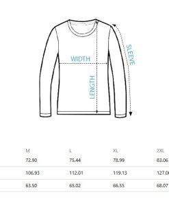 Long Sleeve Shirt Size