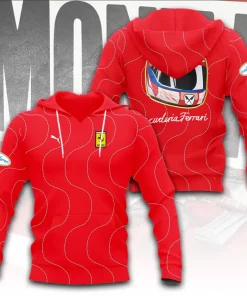ferrari inspired 3d collection vivid red hoodie tshirt polo 3