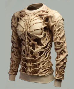 halloween 3d skull sweatshirts 4