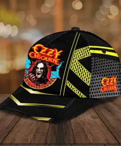 ozzy osbourne 3d cap neon rock legend 3