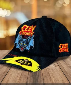 ozzy osbourne 3d cap prince of darkness bat tribute 3