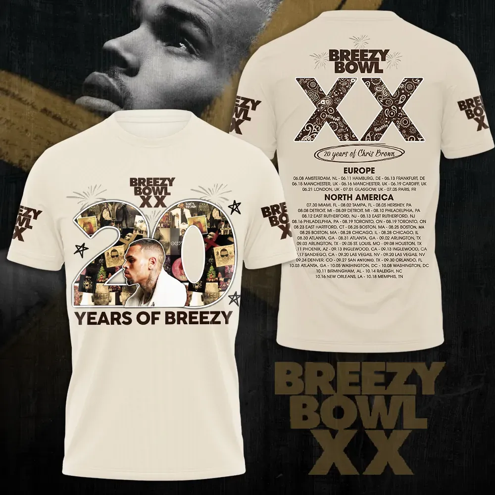 cream white 20 years of breezy 3d hoodie (1)