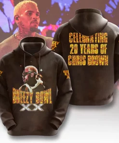 dark brown 20 years of chris brown 3d hoodie (2)
