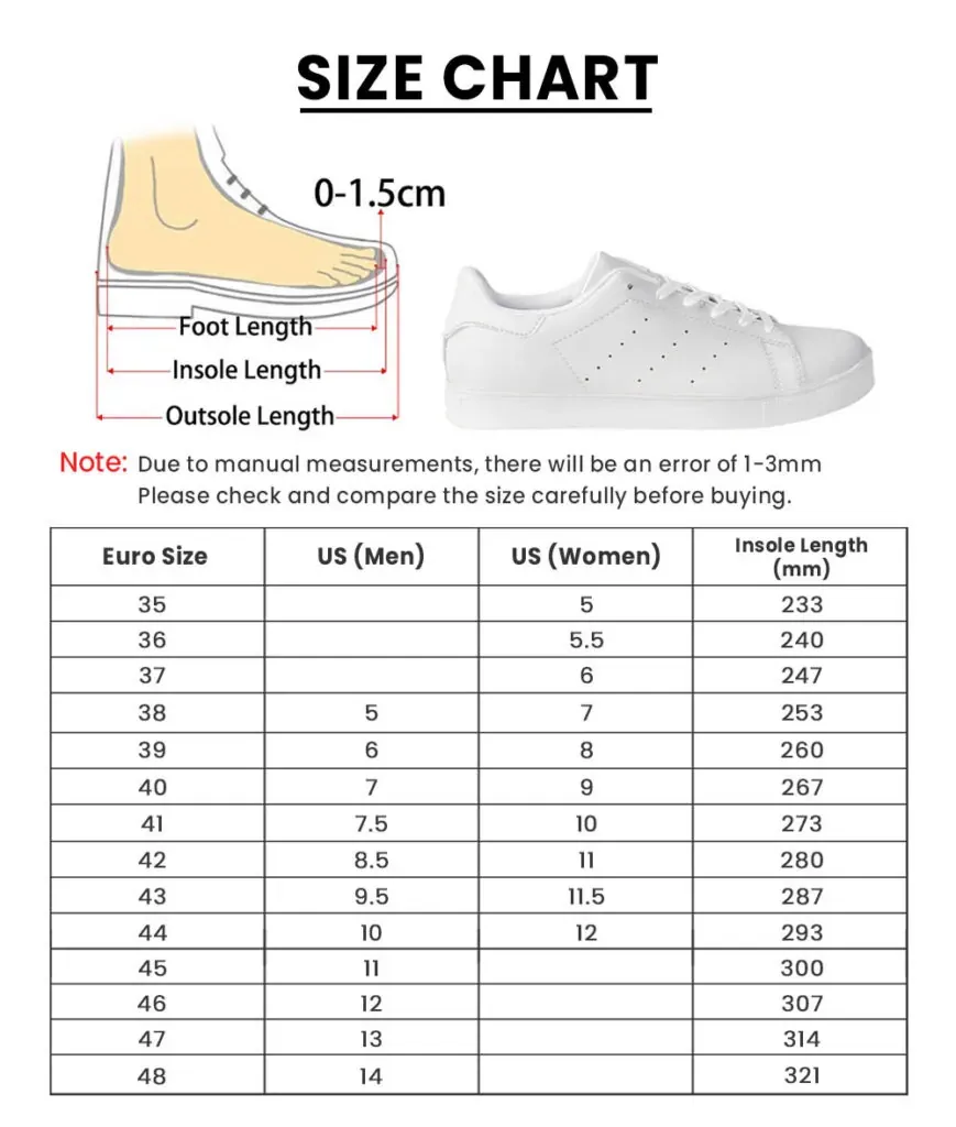 Low top sneakers Size