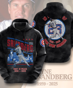 Hoodie Chicago Cubs x Ryne Sandberg 3D Shirt szatrends
