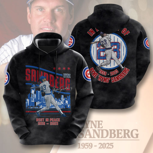 Hoodie Chicago Cubs x Ryne Sandberg 3D Shirt szatrends