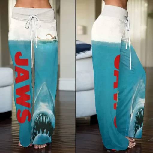 Jaws High Waisted Straight Leg T
