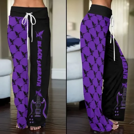 black sabbath high waisted trousers