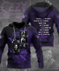 hoodie ozzy osbourne 3d apparel