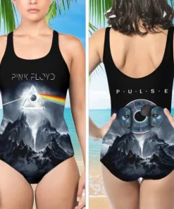 pink floyd band 3d one piece swimsuit summer rock style