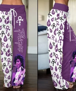 prince high waisted straight leg trousers