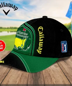 3D Golf Cap Callaway Masters Tournament Green Black 3