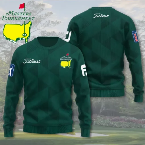 3D Golf Hoodie Titleist Masters Tournament DarkGreen 3