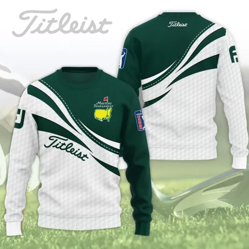 3d golf hoodie titleist masters tournament darkgreen white 2