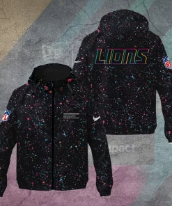 3d nfl windbreaker jacket lions steelers rams buccaneers 4