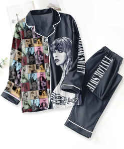 Taylor Swift Button Down Pajamas Set