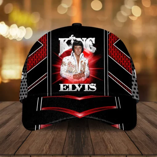 elvis presley 3d cap headwear 1