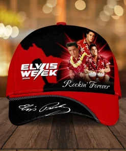 elvis week 2025 cap hawaiian vibes rock 1