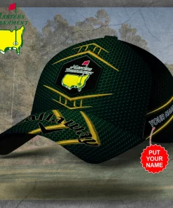 masters tournament 3d callaway cap green gold 2