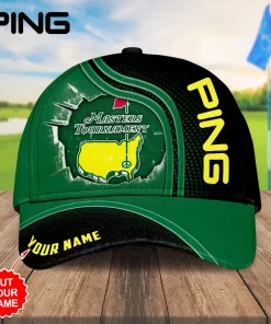 masters tournament 3d ping cap green black 1