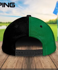 masters tournament 3d ping cap green black 8