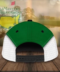 masters tournament 3d ping cap green white 4