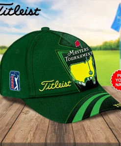 masters tournament 3d titleist green cap 2