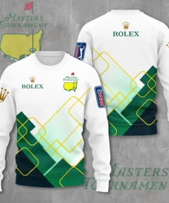 masters tournament rolex 3d apparel white green 1