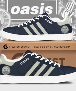 oasis navy grey low top sneaker 2