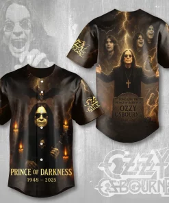 ozzy osbourne 3d baseball jersey prince of darkness