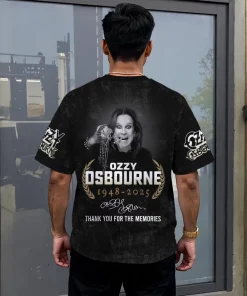 ozzy osbourne 3d tribute apparel wear the legacy 3