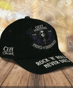 ozzy osbourne classic cap prince of darkness rock legacy hat 2