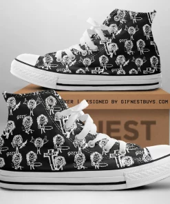 ozzy osbourne high top canvas kicks 1