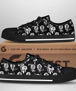ozzy osbourne low top canvas sneakers 1