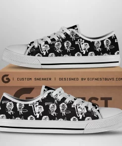 ozzy osbourne low top canvas sneakers 2