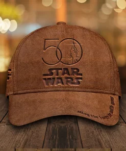 star wars 50th anniversary brown 3d cap 1
