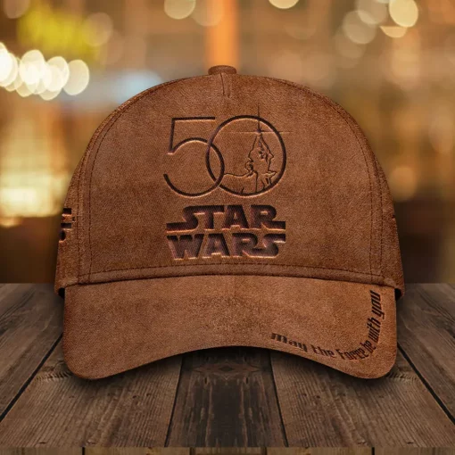 star wars 50th anniversary brown 3d cap 1
