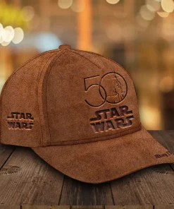 star wars 50th anniversary brown 3d cap 3