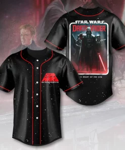 star wars darth vader 3d baseball jersey galactic streetwear for fans