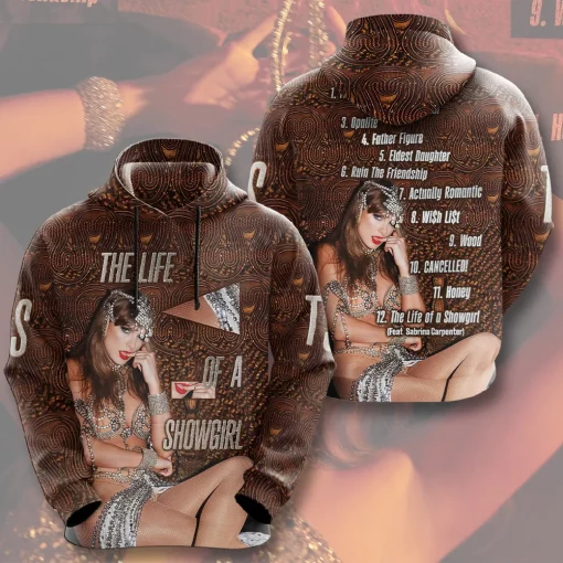 taylor swift 3d apparel the life of a showgirl 2