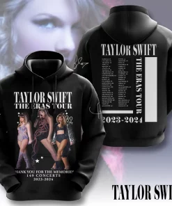 taylor swift eras tour 3d hoodie tshirt 149 concerts 2