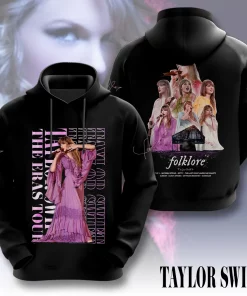 taylor swift folklore eras tour 3d hoodie tshirt 2
